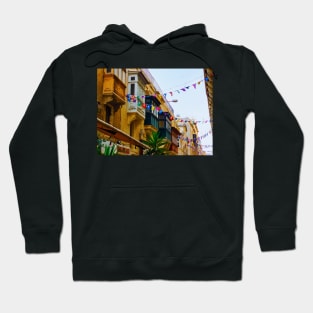 Colorful Maltese Street Hoodie